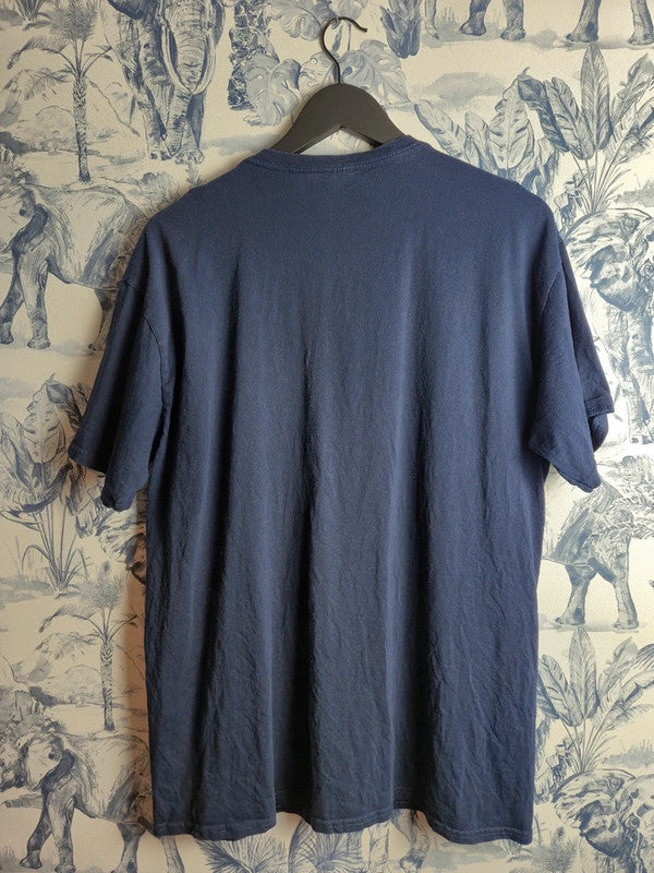 T-shirt dad Humour Amazing Grandpa Bleu Marine Cadeau Papy Taille L
