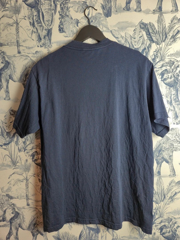 T-shirt Vintage Logo 7 Dallas Cowboys Super Bowl Xxx 1995 Bleu Marine Taille L