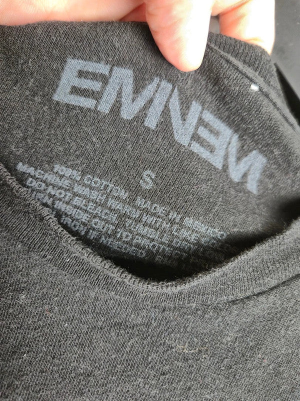 T-shirt Eminem Officiel Rap Tee Noir Vintage Style Taille S Streetwear