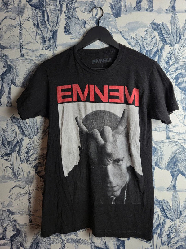 T-shirt Eminem Officiel Rap Tee Noir Vintage Style Taille S Streetwear