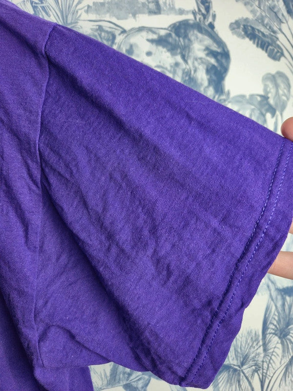 T-shirt Fruit of the Loom Vintage Survivor 2012 Violet Xl Coton