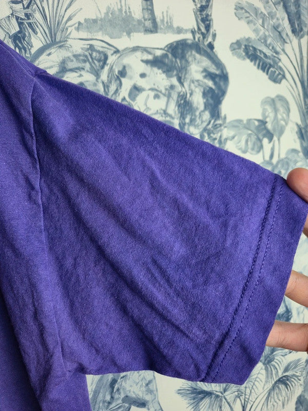T-shirt Vintage James Madison Mom Tcx Apparel Violet Taille L