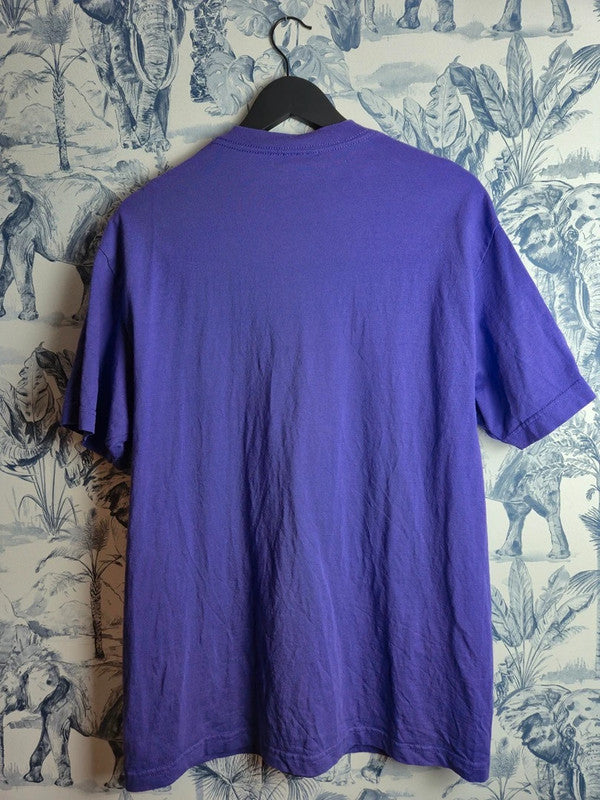 T-shirt Vintage James Madison Mom Tcx Apparel Violet Taille L
