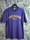 T-shirt Vintage James Madison Mom Tcx Apparel Violet Taille L