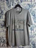 T-shirt Vintage Russell Athletic Naval Academy Gris Us College Taille L