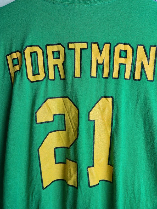 T-shirt Gildan Vert Mighty Ducks Dean Portman 21 Hockey Glace Xxl