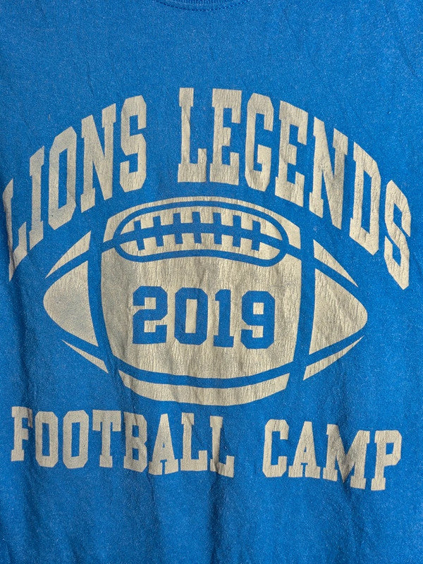 T-shirt Jerzees Bleu Style Vintage Lions Legends Taille S