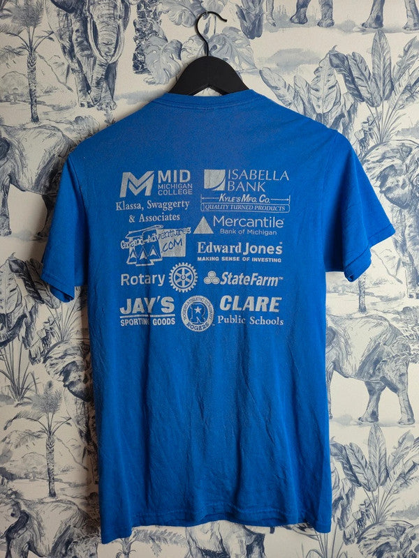 T-shirt Jerzees Bleu Style Vintage Lions Legends Taille S