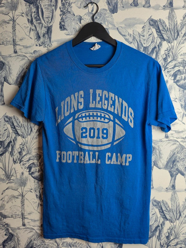 T-shirt Jerzees Bleu Style Vintage Lions Legends Taille S