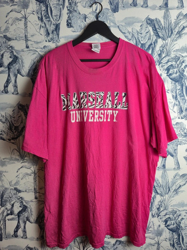 T-shirt Rose Marshall University Gildan Vintage en Coton 2xl
