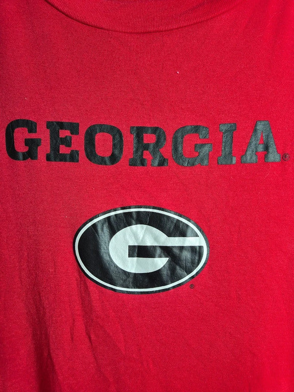 T-shirt Georgia Vintage Rouge Taille L Style Sport Us
