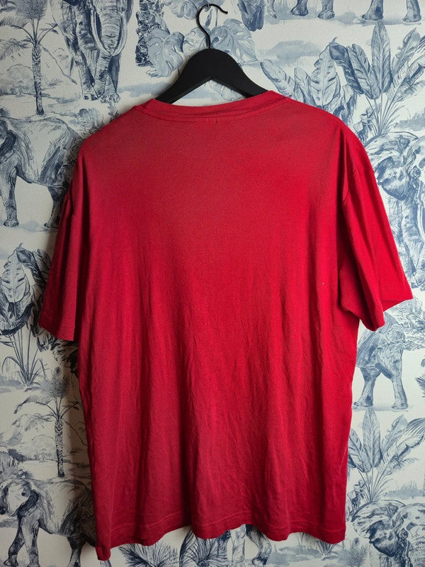 T-shirt Georgia Vintage Rouge Taille L Style Sport Us