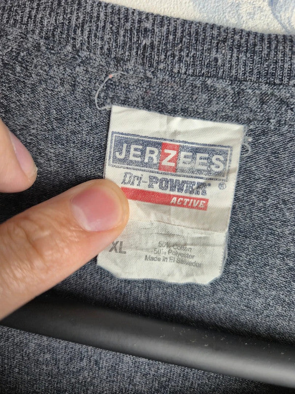 T-shirt Jerzees Vintage Gris Xl Carlson Marauders Style Sport