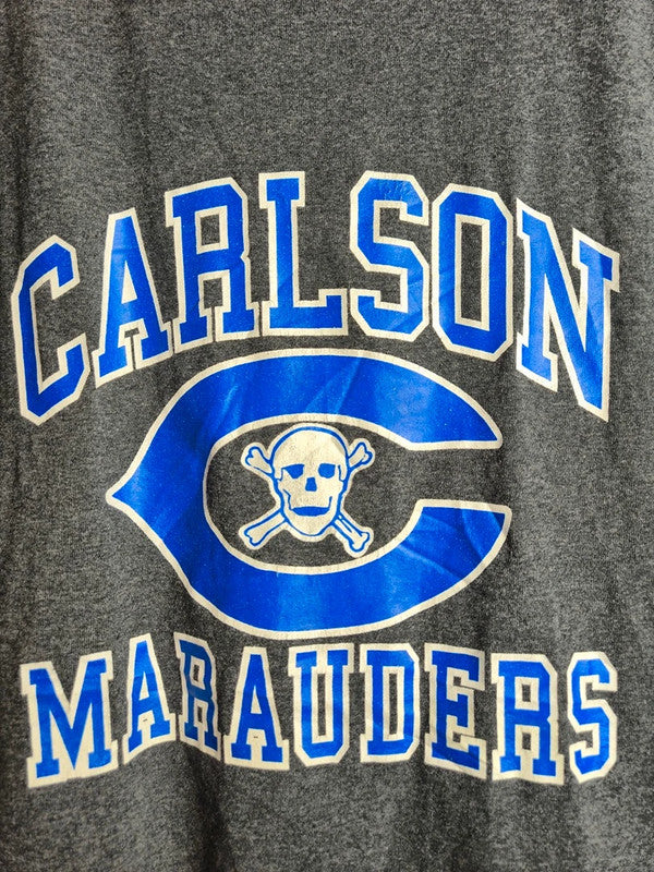 T-shirt Jerzees Vintage Gris Xl Carlson Marauders Style Sport