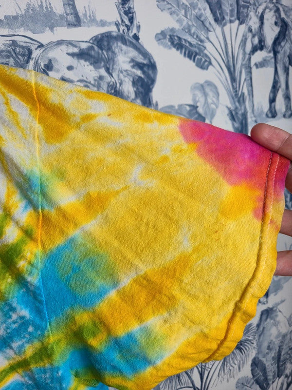 T-shirt Colortone Tie Dye Vintage Obx Multicolore 2xl Mixte