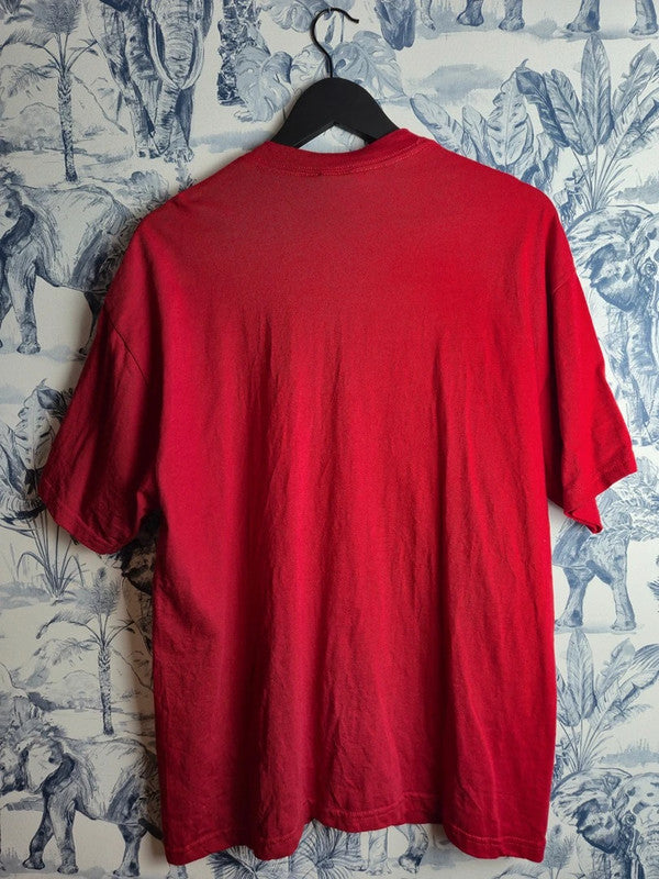 T-shirt Vintage Prairie Graphics Nebraska Huskers Ncaa 2002 Rouge Xl Sport
