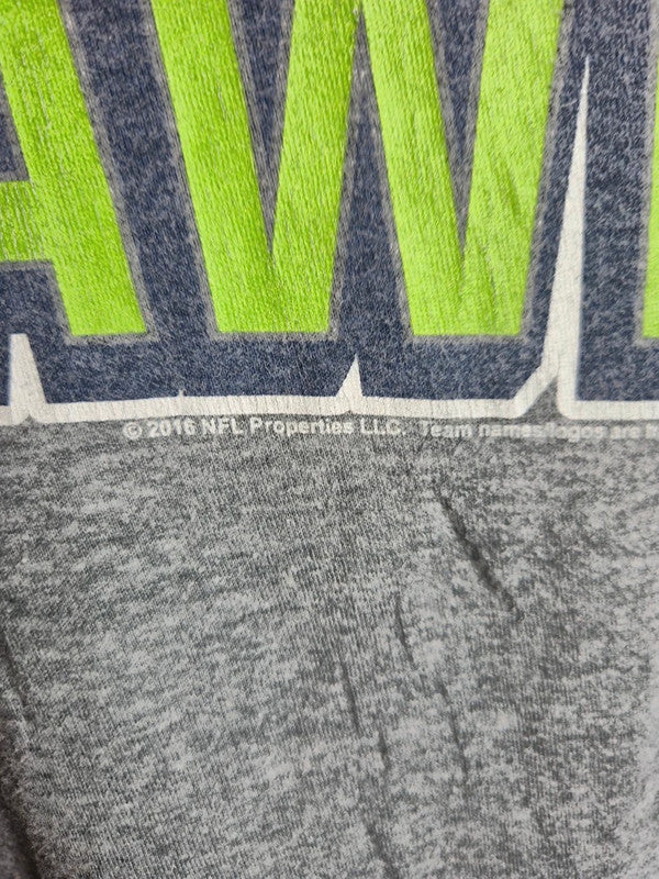 T-shirt Nfl Team Apparel Seattle Seahawks Gris Vintage Sportswear Xxl