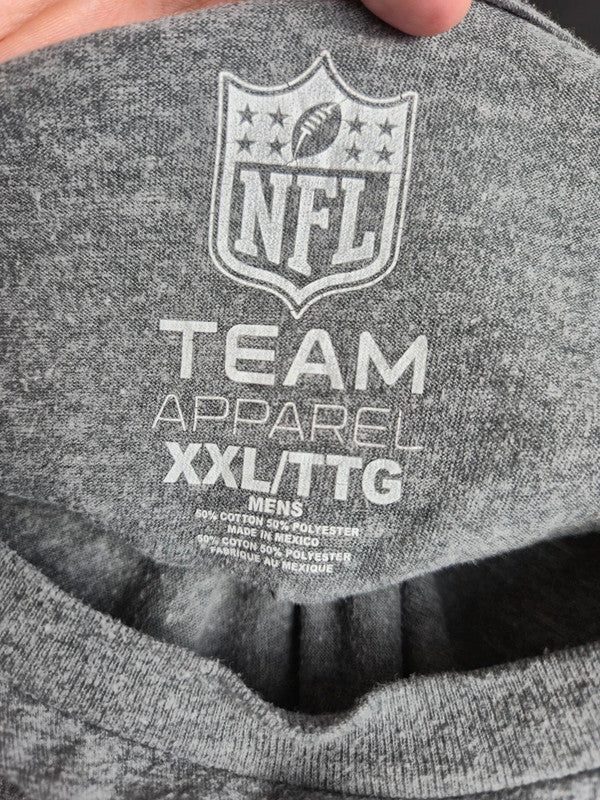 T-shirt Nfl Team Apparel Seattle Seahawks Gris Vintage Sportswear Xxl
