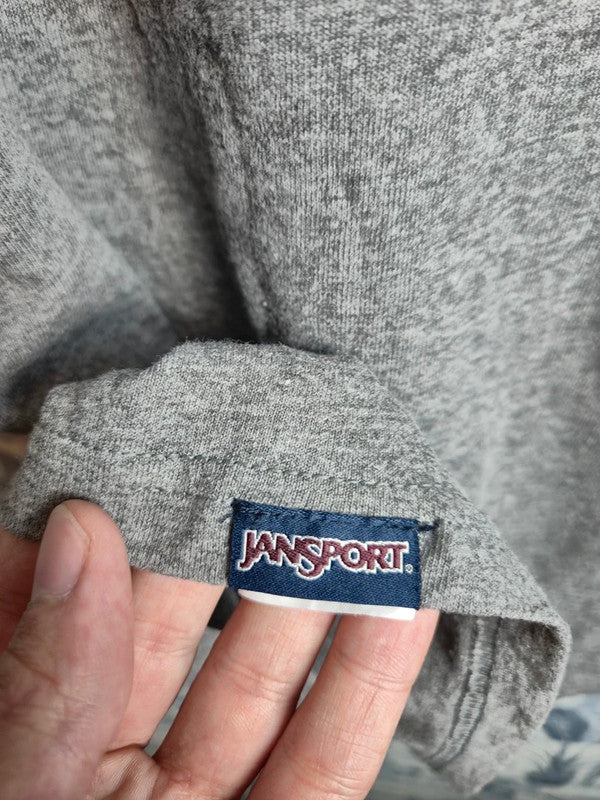 T-shirt Jansport gris chiné Uconn Huskies vintage sport taille Xl