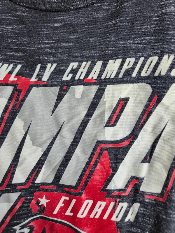 T-shirt Fanatics Nfl Super Bowl Lv Champions Tampa Bay Buccaneers Gris L