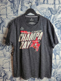 T-shirt Fanatics Nfl Super Bowl Lv Champions Tampa Bay Buccaneers Gris L