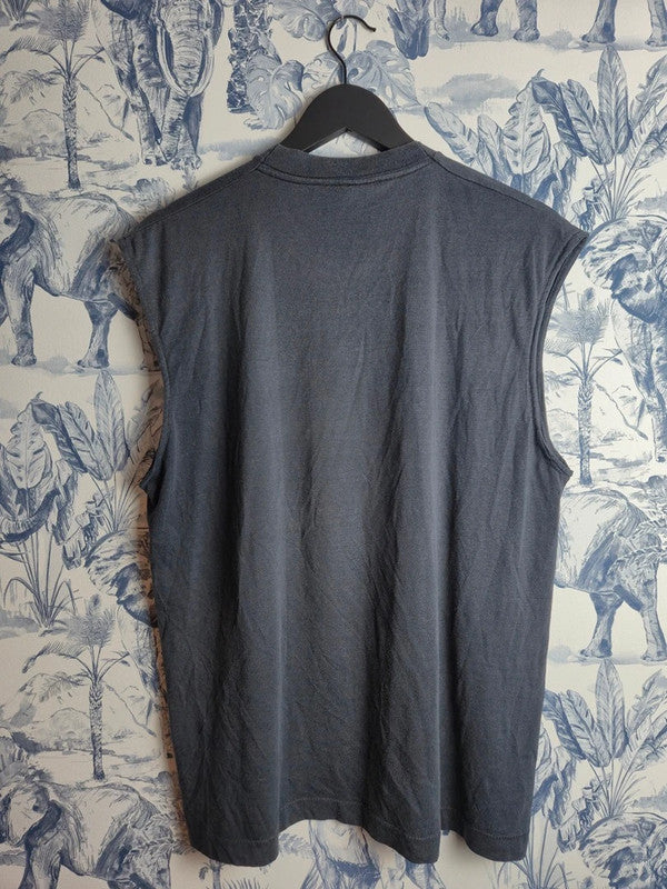 Débardeur Vintage 1983 Screen Stars Graphic Dragon Fantasy Gris Xl