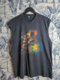Débardeur Vintage 1983 Screen Stars Graphic Dragon Fantasy Gris Xl