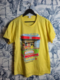 T-shirt Hanes Vintage Festival Rc Moonpie Jaune Taille M