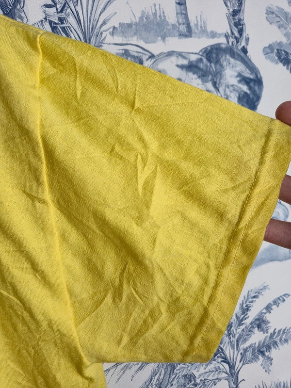 T-shirt Hanes Vintage Festival Rc Moonpie Jaune Taille M