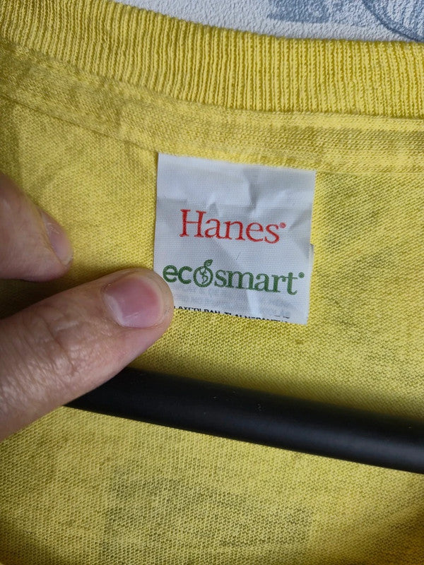 T-shirt Hanes Vintage Festival Rc Moonpie Jaune Taille M