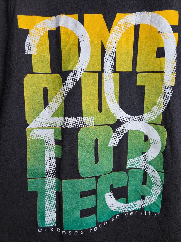 T-shirt Port and Company Arkansas Tech University Vintage Gris L