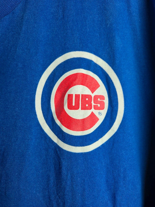 T-shirt Majestic Chicago Cubs Jenkins 31 Bleu Xl Vintage Mlb