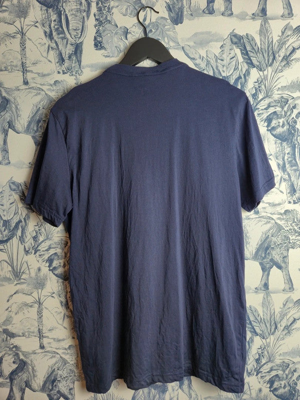 T-shirt Officiel Paris 2024 Mixte Bleu Taille L Sport Coton