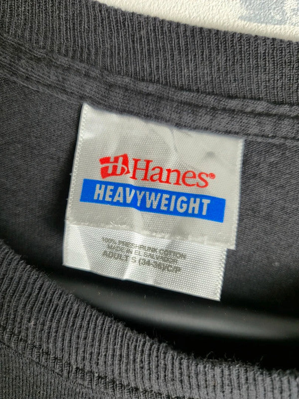 T-shirt Vintage Guitar Hero Hanes Heavyweight Noir Taille S Rock Gamer