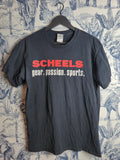 T-shirt Gildan Scheels Gear Passion Sports Noir Coton Taille M