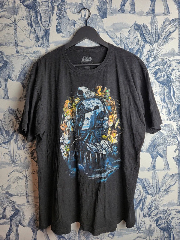 T-shirt Star Wars Fifth Sun Noir Xl - Imprimé Graphique Collector