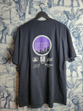 T-shirt Vintage Port and Company Arkansas City Lights Gris Anthracite Xl Mixte