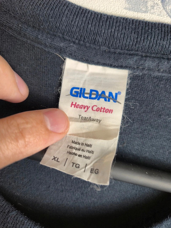T-shirt Gildan Gris Vintage Kohl's Cares Taille Xl Homme