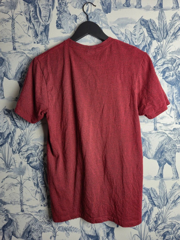 T-shirt Chevrolet Gm All American Classic bordeaux vintage taille S