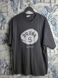 T-shirt Vintage Delta Pro Weight Gris Xxl Imprimé Drunk 5 Key West