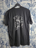 T-shirt Gris Imprimé Casque Spartiate Deluxe Taille L Homme