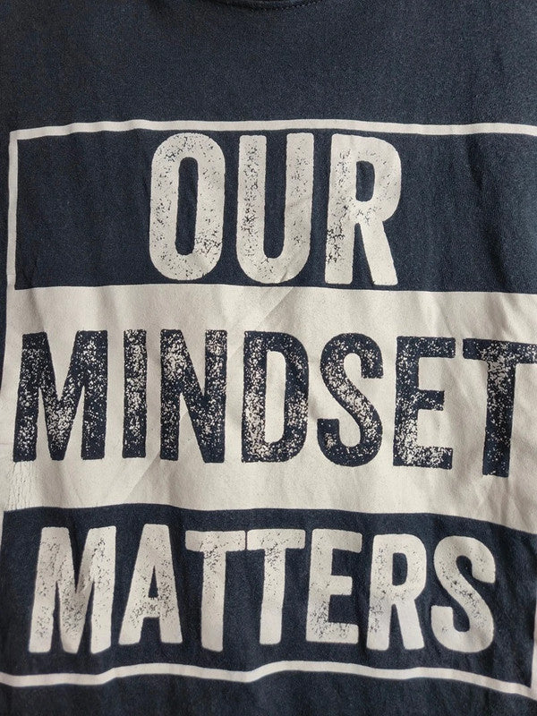 T-shirt Gildan bleu marine imprimé Druid Hills Academy taille L