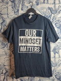 T-shirt Gildan bleu marine imprimé Druid Hills Academy taille L