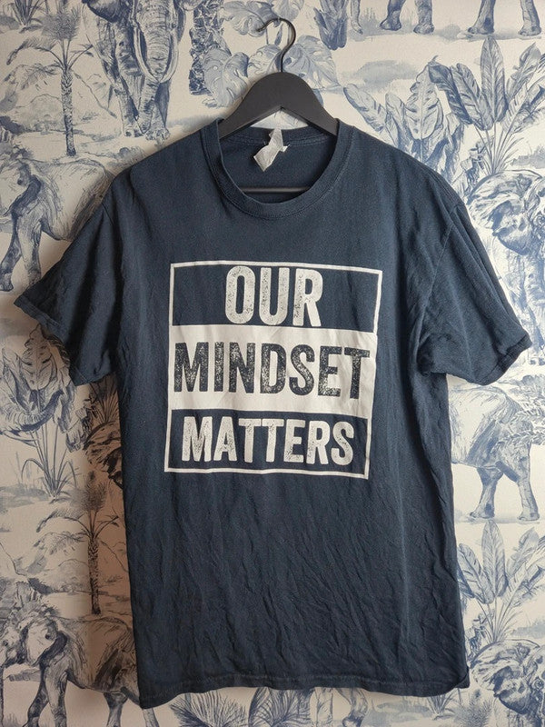 T-shirt Gildan bleu marine imprimé Druid Hills Academy taille L