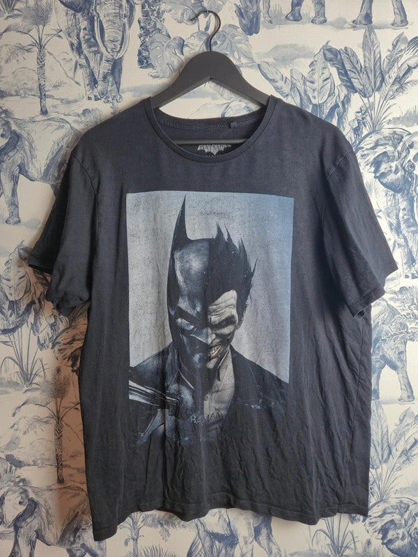 T-shirt Batman Arkham Origins Joker Dc Comics Noir Taille Xl Geek Gamer