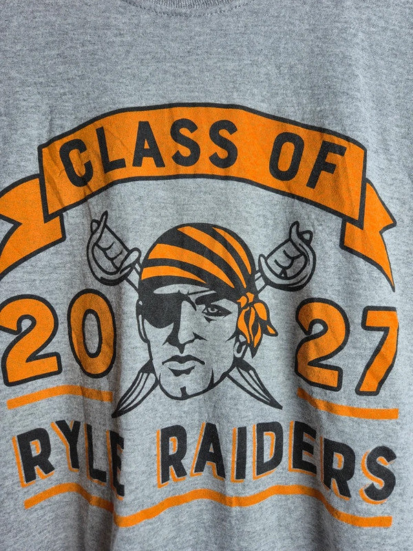 T-shirt Port & Company Gris Class of 2027 Ryle Raiders Sport Taille L
