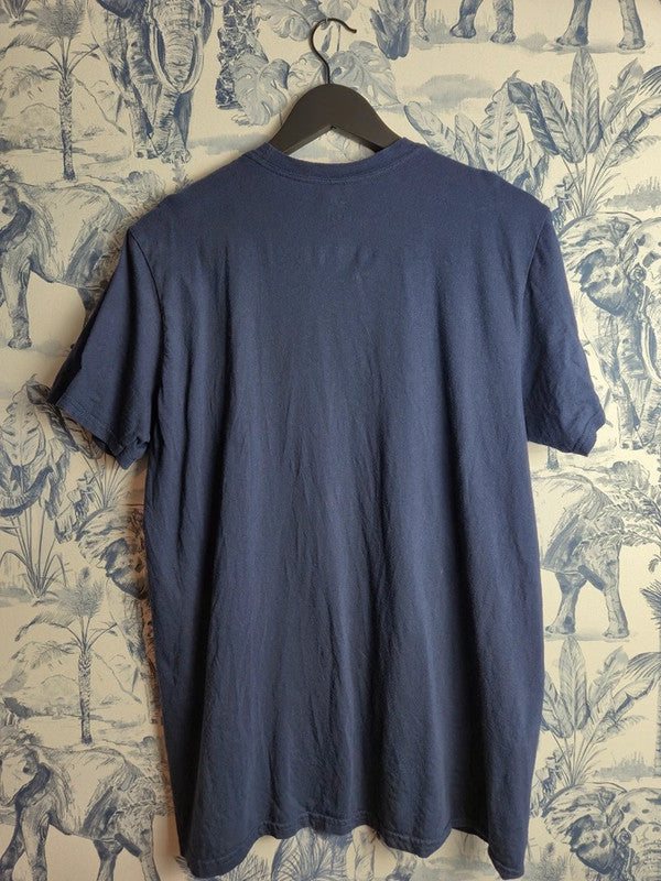 T-shirt Fanatics Auburn Soccer bleu marine sport vintage taille L