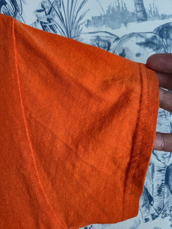 T-shirt Gildan Vintage Orange Style Tiki Titan Relays Taille S