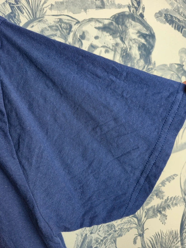 T-shirt Michigan University Vintage Bleu Taille Xl Homme