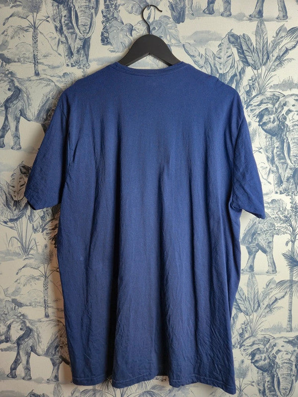 T-shirt Michigan University Vintage Bleu Taille Xl Homme